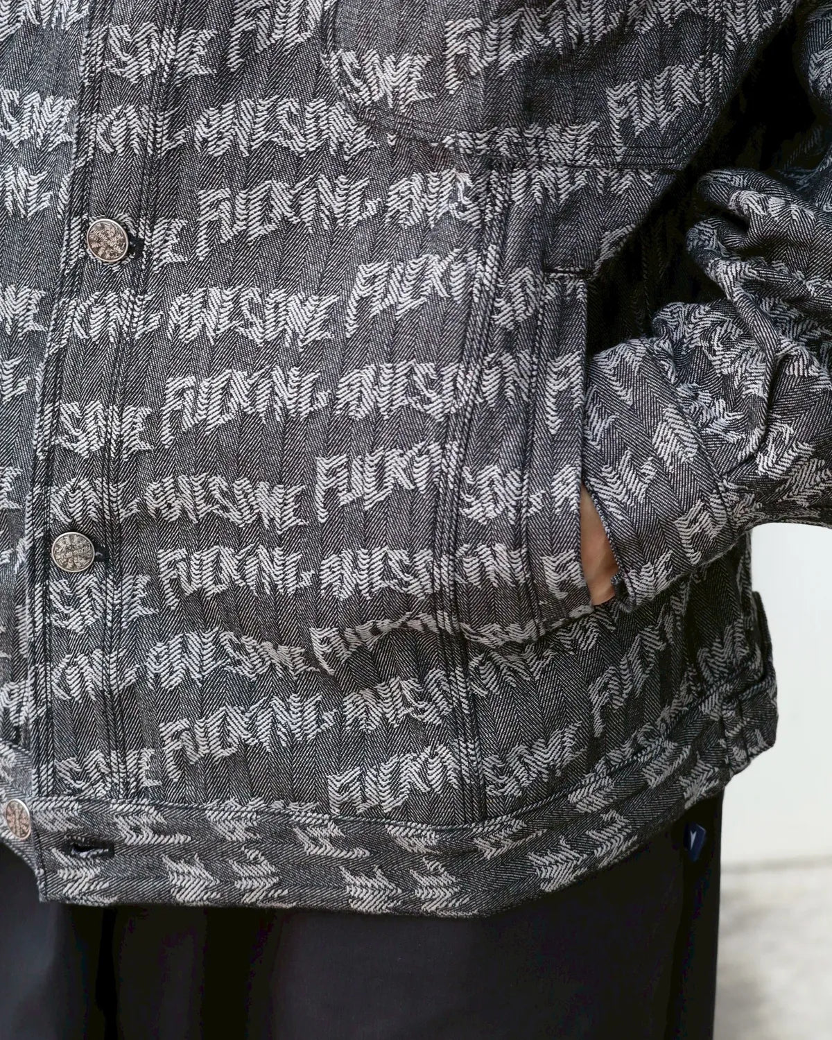 FUCKING AWESOME / Herringbone Work Jacket