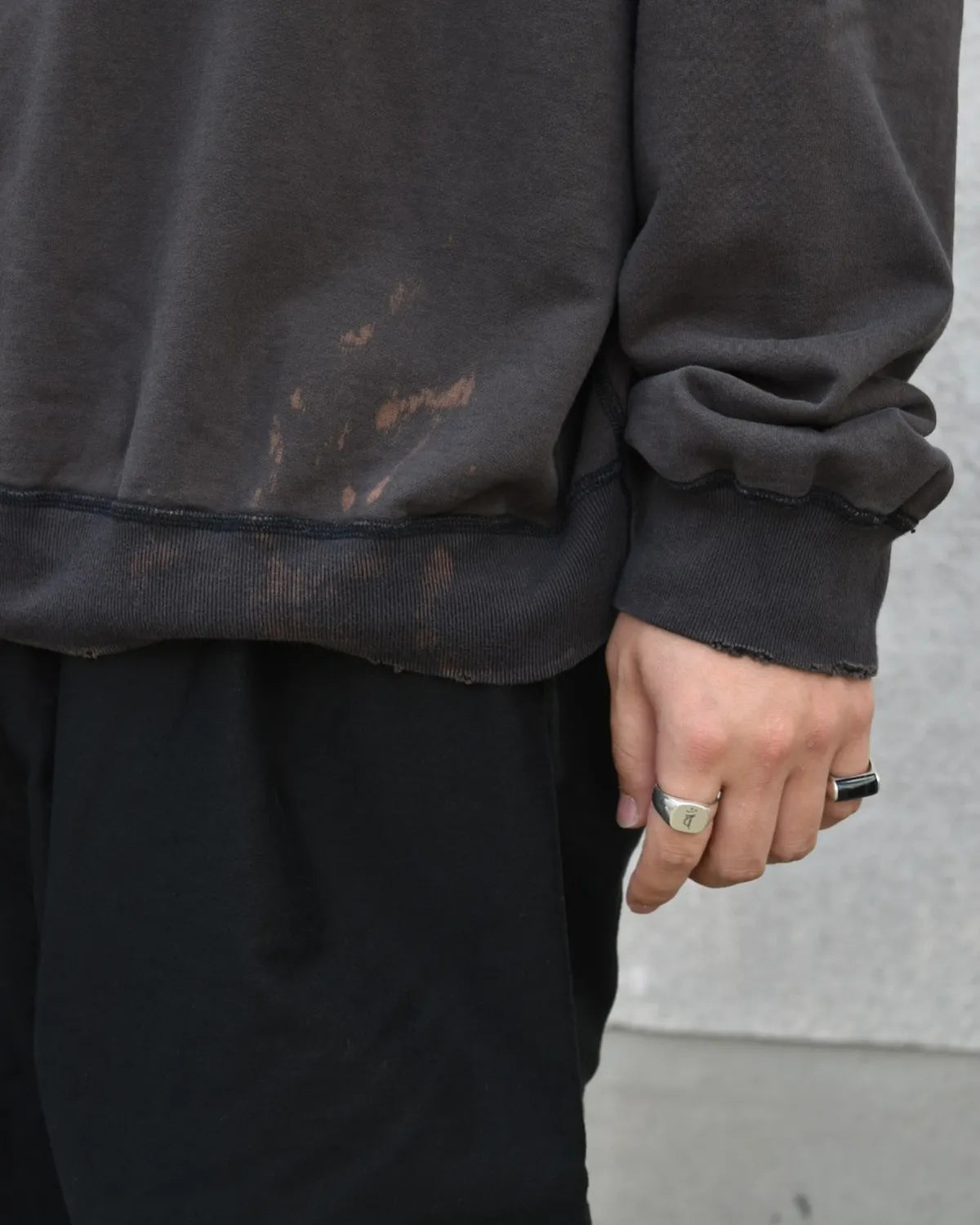 concause / HALF ZIP SWEAT (2502004)