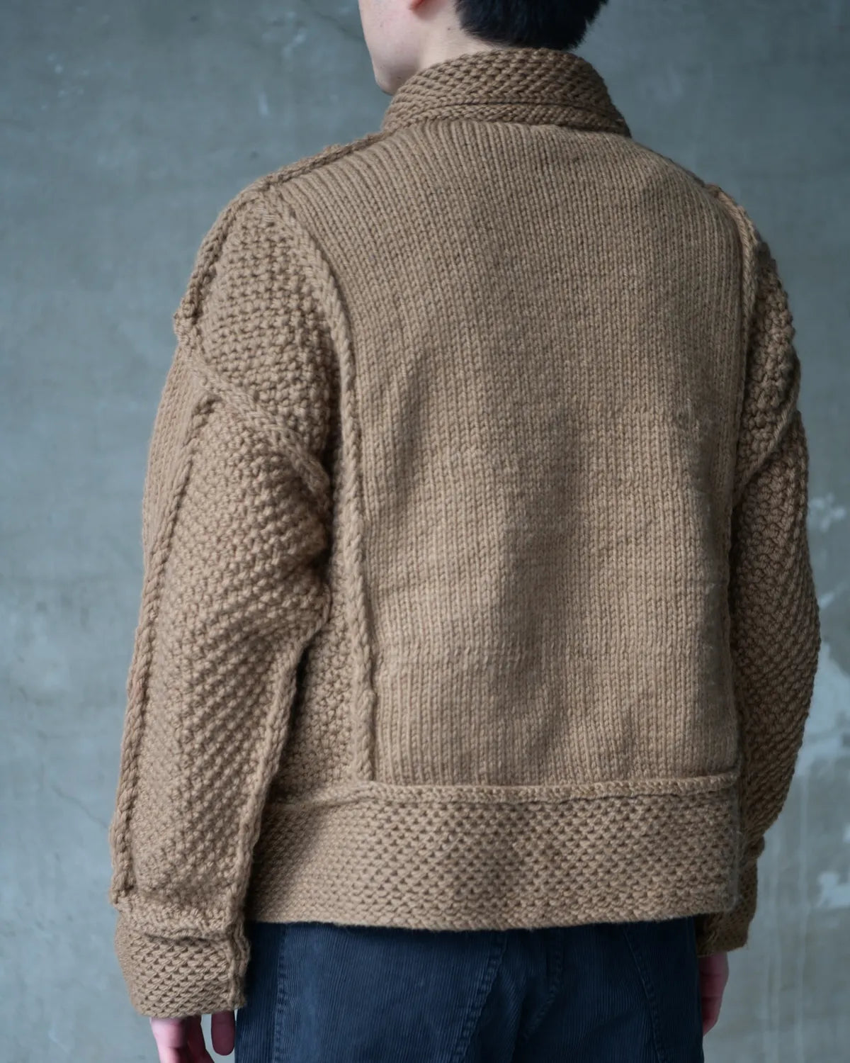 refomed / GRANNY KNIT JACKET (REKN-011)