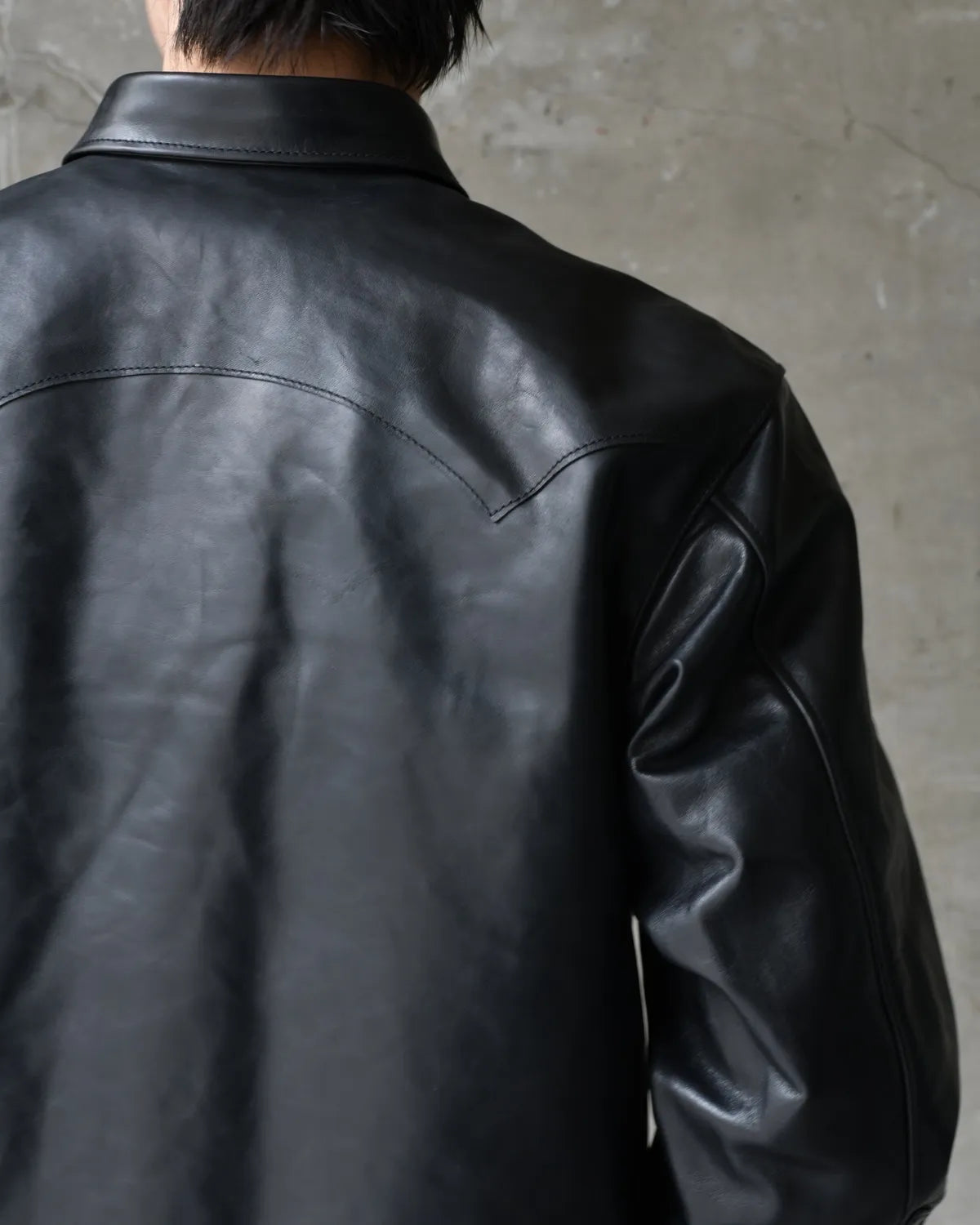 ジャケット・アウター MASSES HORSE LEATHER SHIRT VINTAGE W HORSE LEATHER SHIRT VINTAGE W | MASSES OFFICIAL