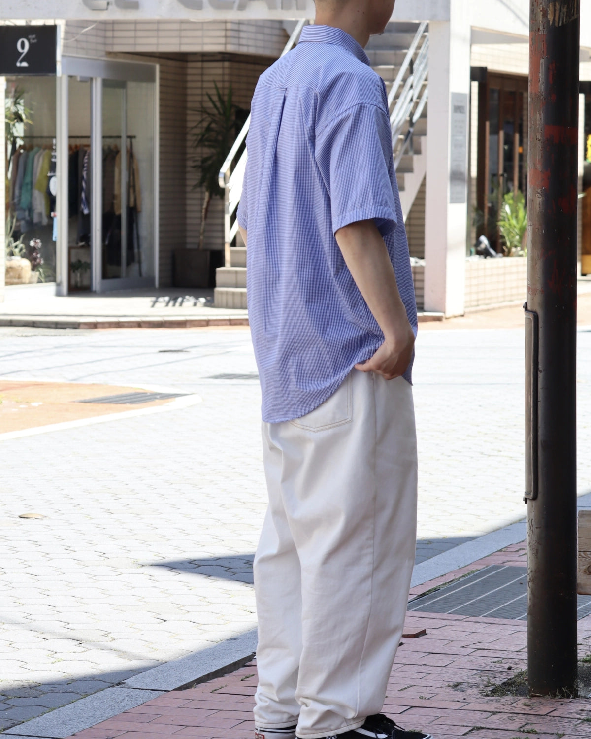 DESCENDANT / KENNEDY'S PLAID SS SHIRT (261WVDS-SHM06)