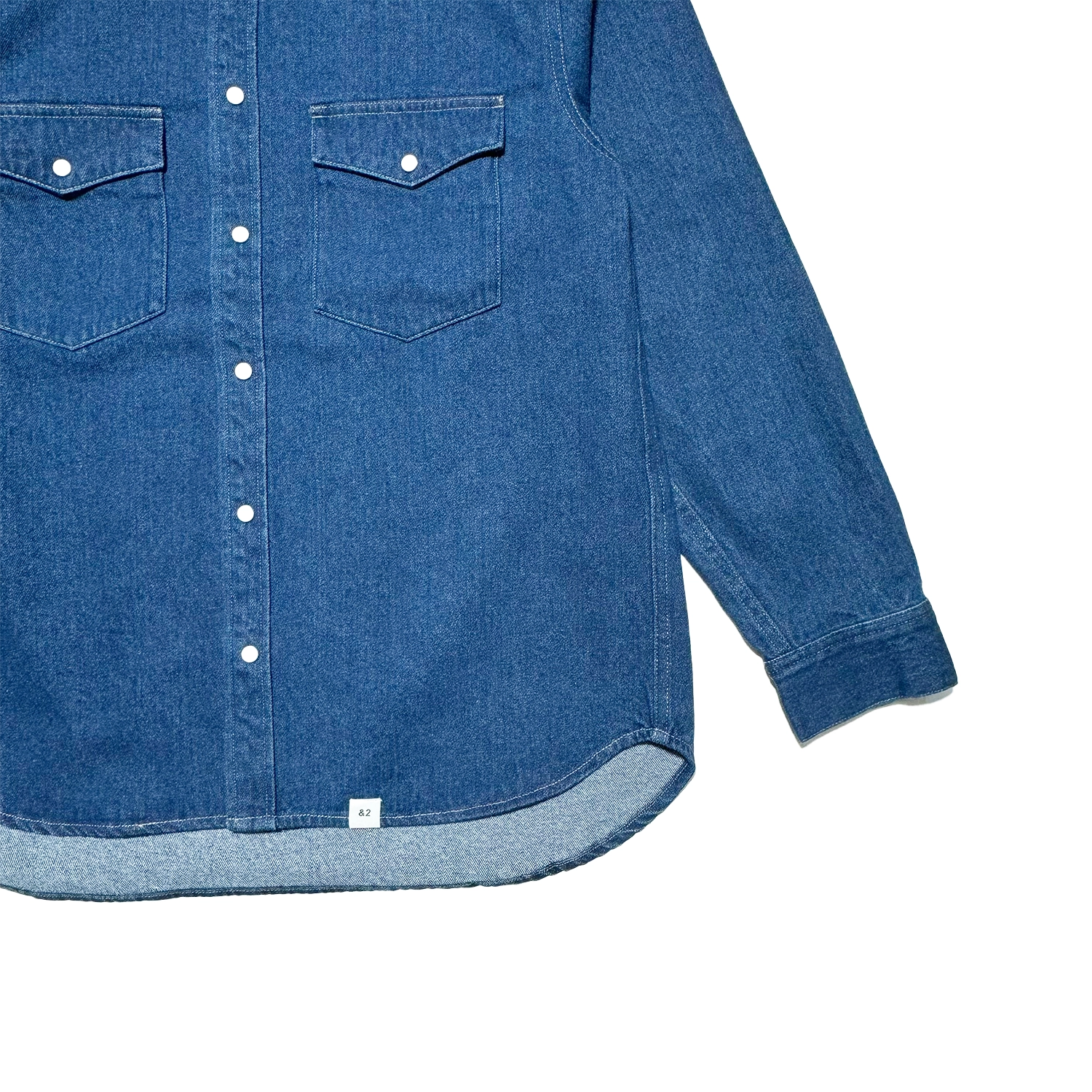 BEDWIN & THE HEARTBREAKERS / Prentiss Ex. L/S DENIM SHIRT "WYATT"