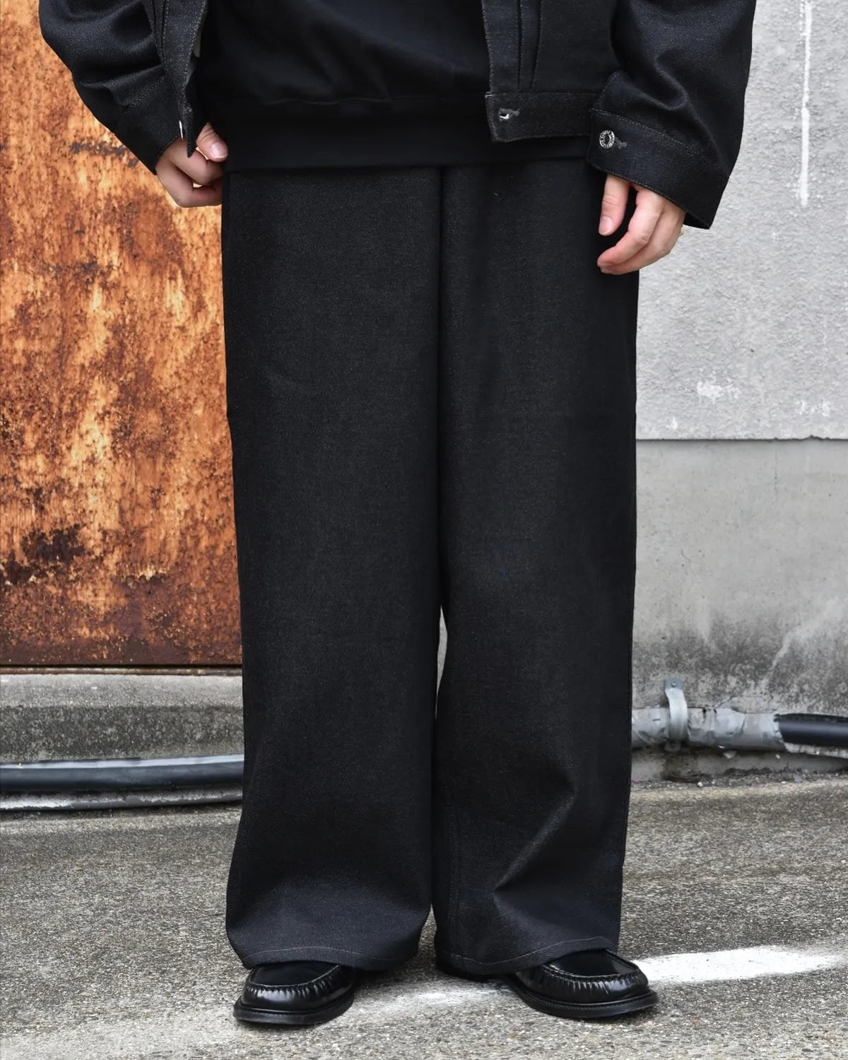 COOTIE PRODUCTIONS® / Reverse Loop Denim 5 Pocket Baggy Easy Pants (CTE-25A103)