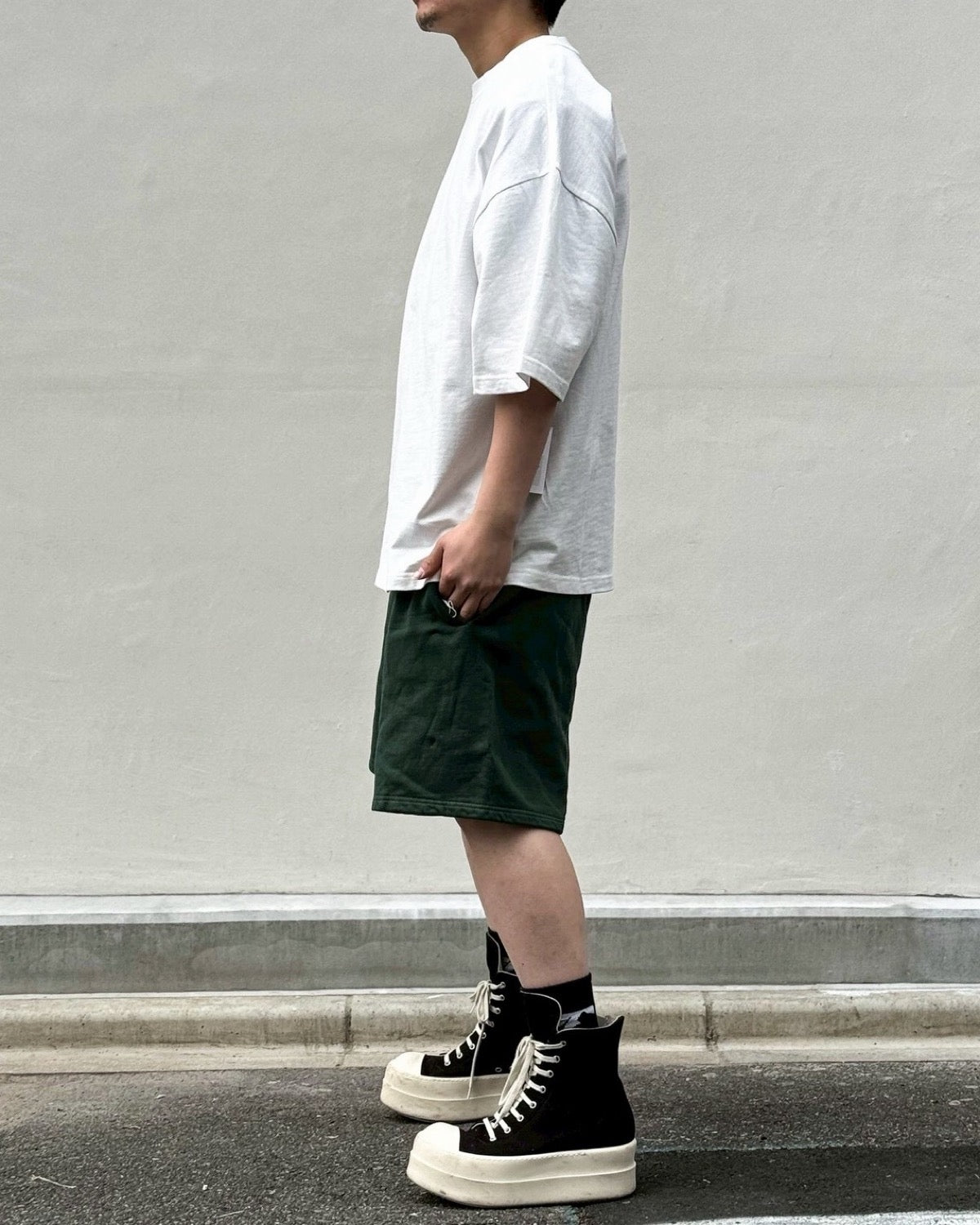 entire studios / Heavy Boxy Tee (ESSS26TT01012)