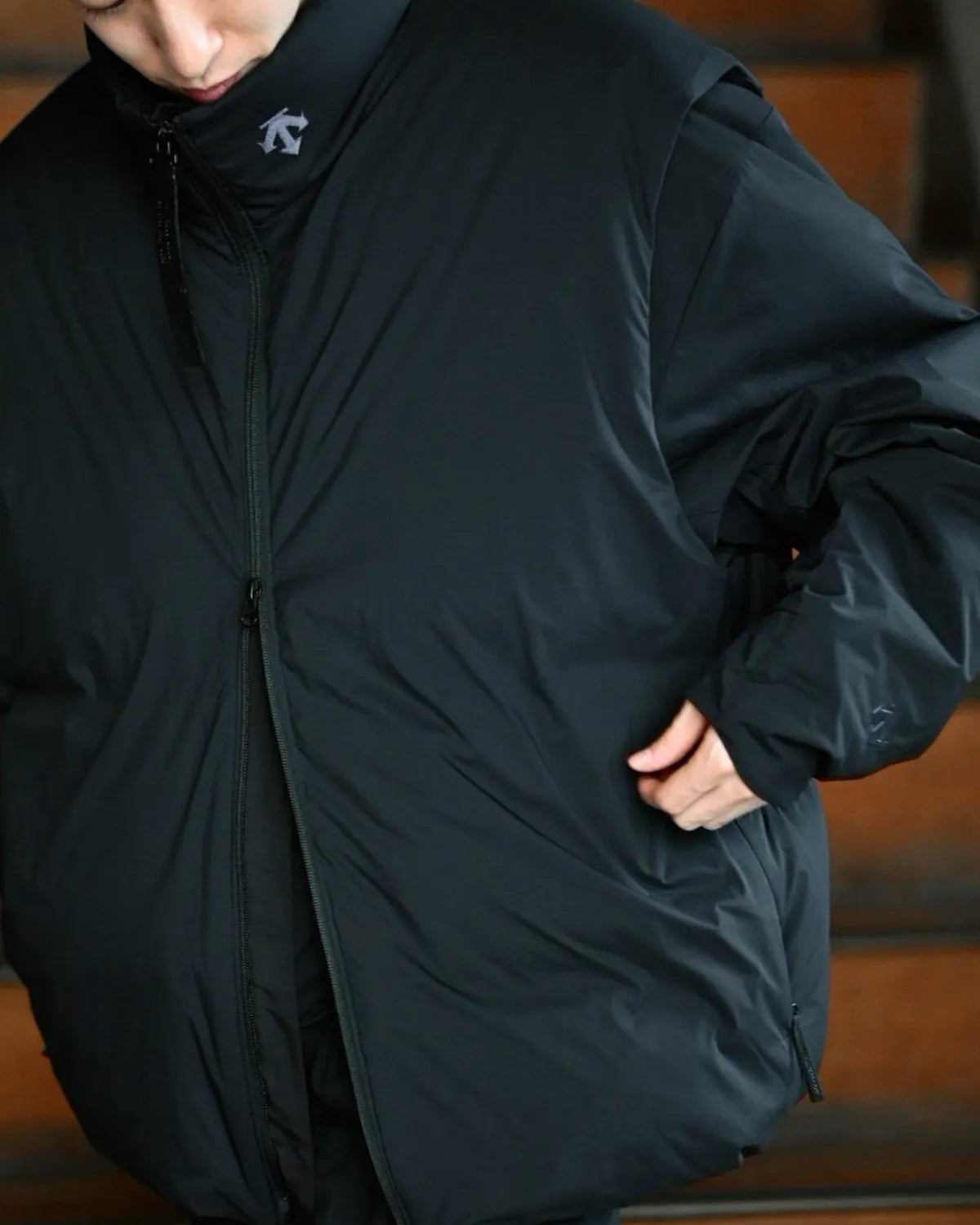 N.HOOLYWOOD × DESCENTE ALLTERRAIN / DOWN VEST (D06FVE05MB-pieces)