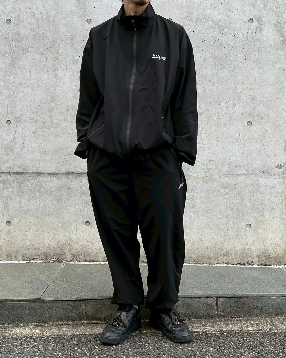 SEQUEL / NYLON SET UP PANTS (SQ-25SS-PT-08)