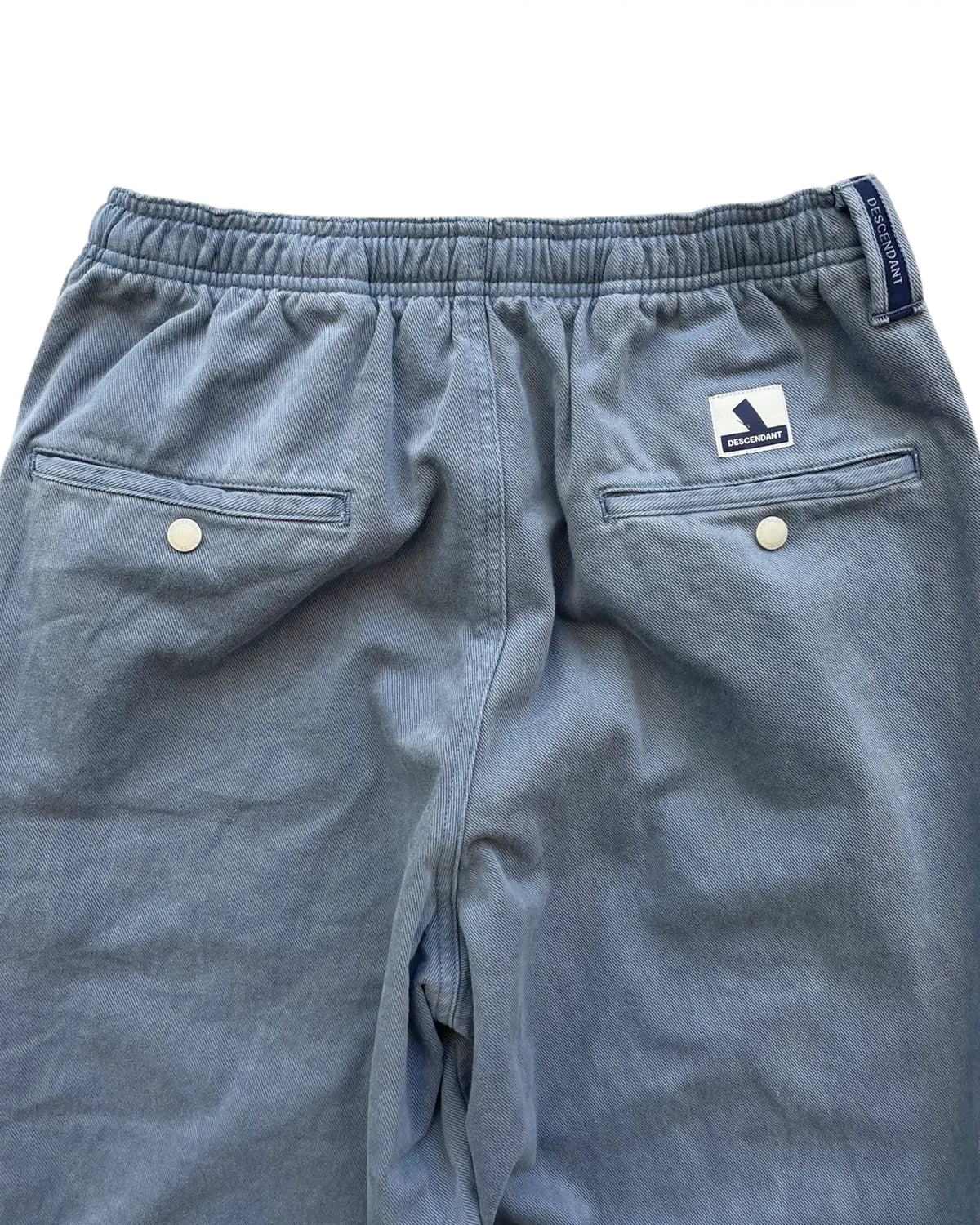 DESCENDANT / SHORE TWILL BEACH TROUSERS PIGMENT DYE (252TQDS-PTM03)