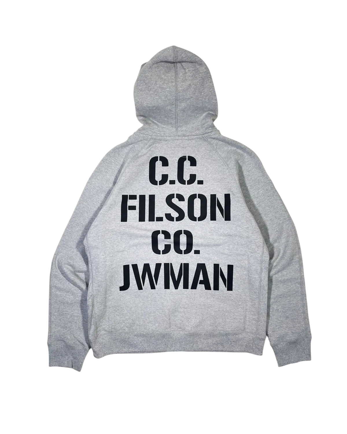 JUNYA WATANABE MAN x FILSON / フーディ 綿起毛裏毛×レザー FILSON Wネーム (WP-T007-051)