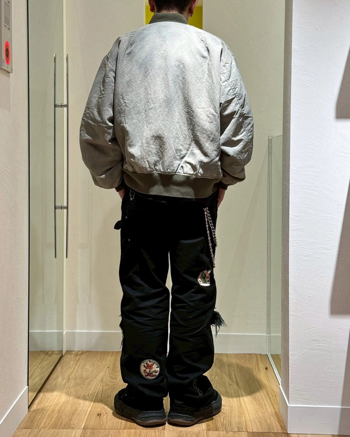 KAMIYA × REGGAWS EXCLUSIVE / BORO PAINTER PANTS for REGGAWS (G15RG101)