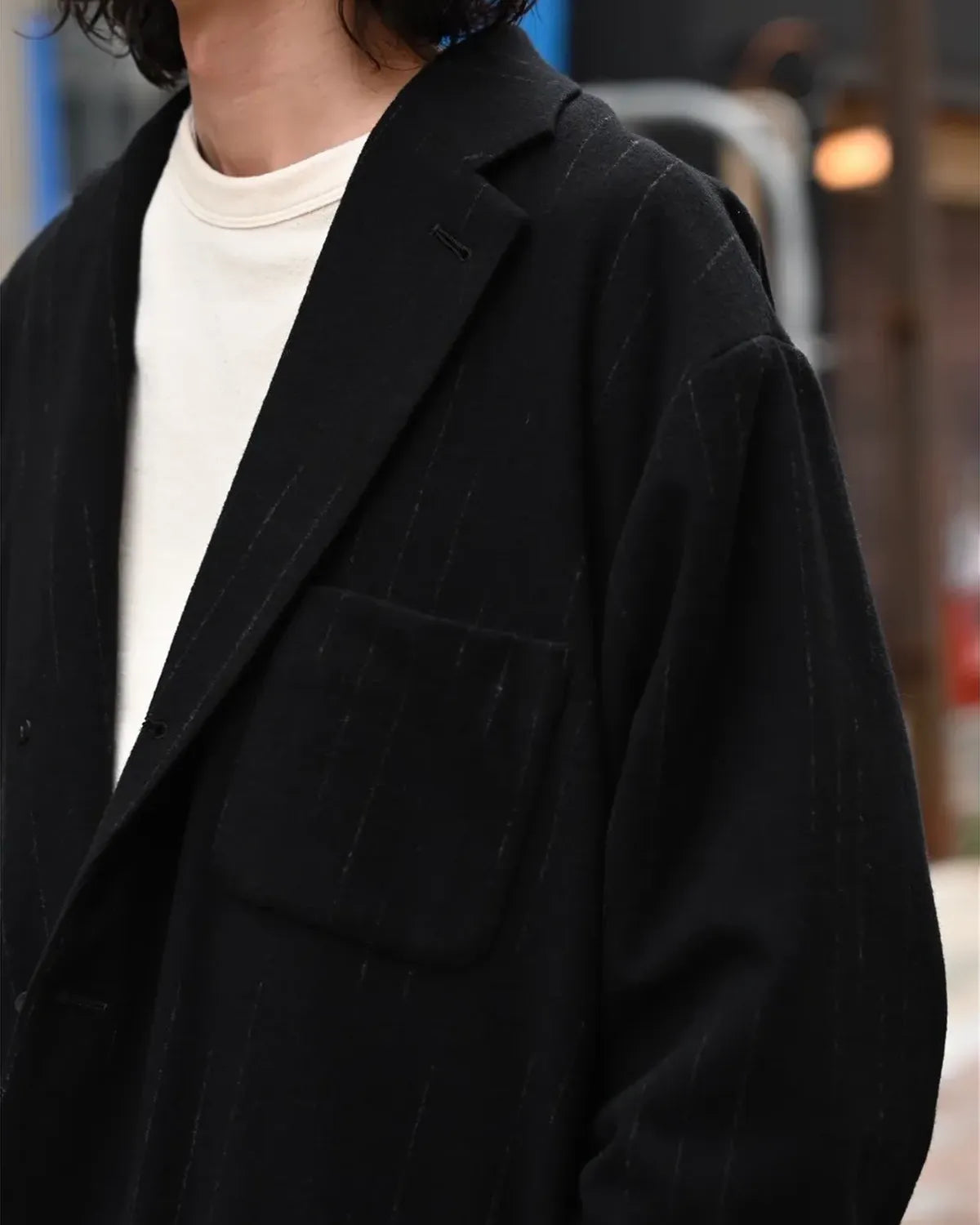 YOKO SAKAMOTO / OVERSIZED JACKET (YS-25AW-10)