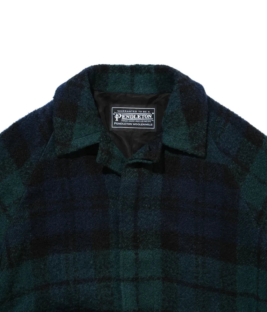 DELUXE / × PENDLETON  CHECKED COAT (24AD5322)