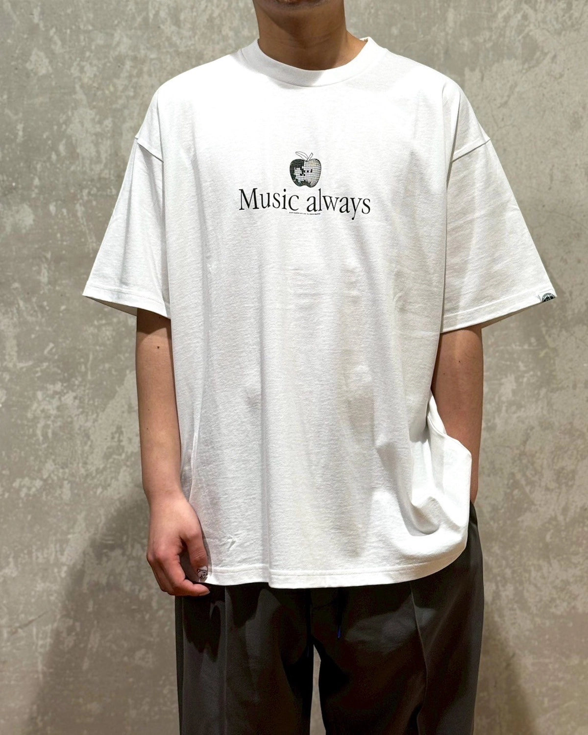 CITY COUNTRY CITY / COTTON S/S T-SHIRT_Music always (CCC-251T007)