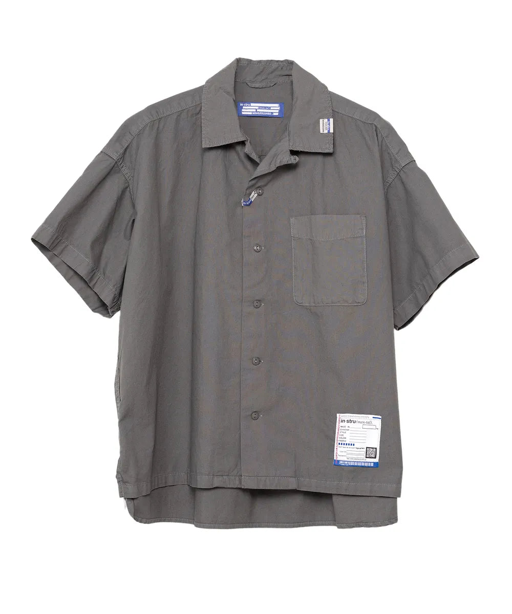 Maison MIHARA YASUHIRO / Oxford Half-sleeve Shirt (I12SH012)
