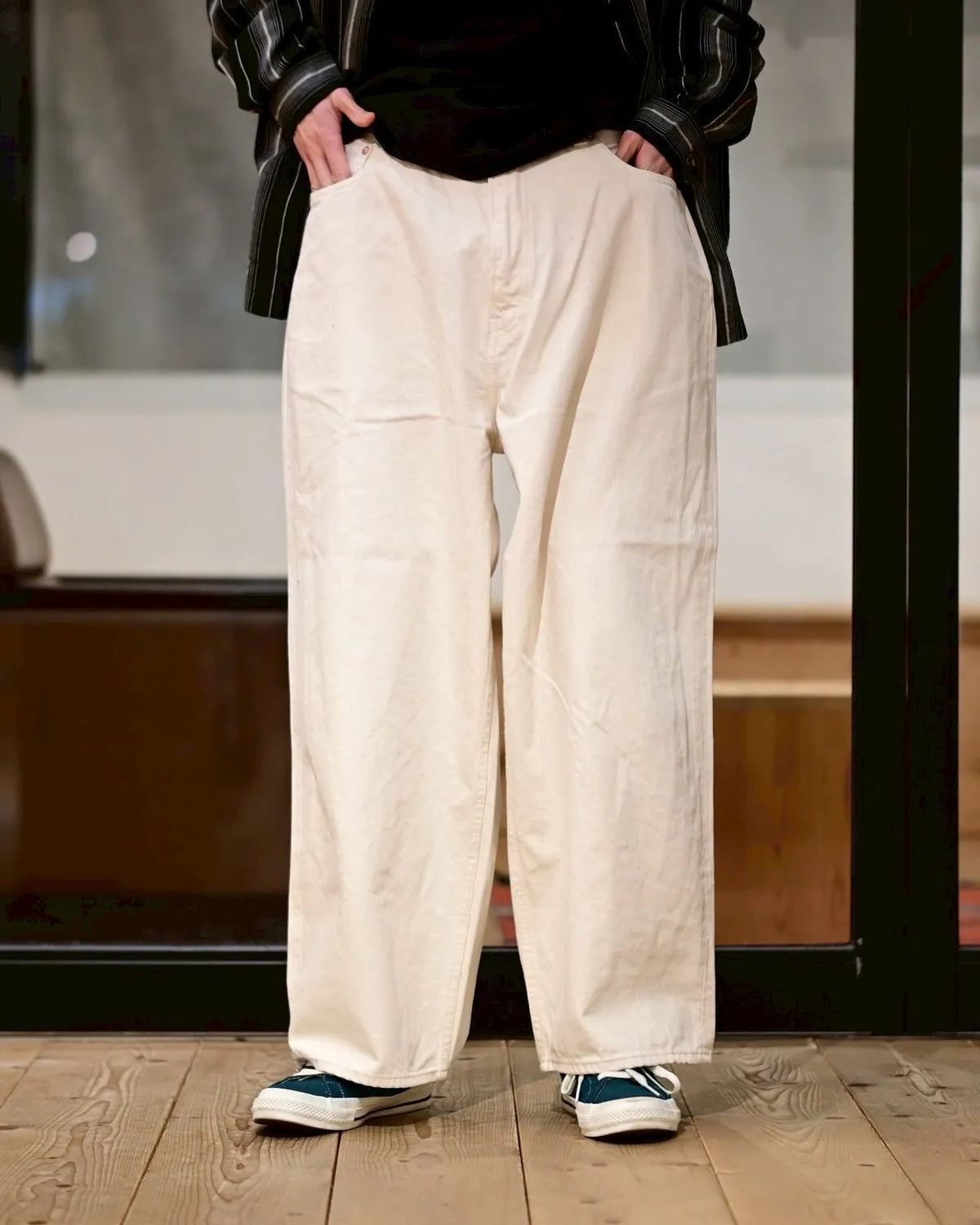 COOTIE PRODUCTIONS® / 12.5oz Denim 5 Pocket Extra Baggy Pants (CTE-26S112)