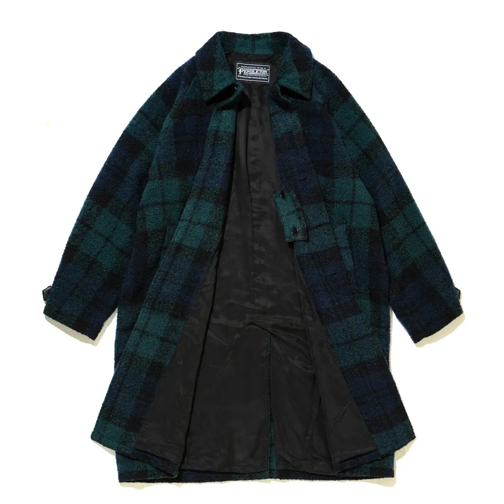 DELUXE / × PENDLETON  CHECKED COAT (24AD5322)