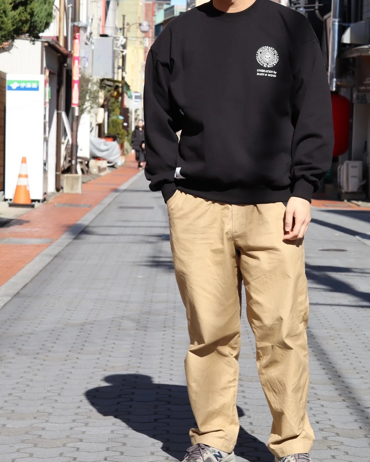 DESCENDANT / STERN CREW NECK (242ATDS-CNM02S)