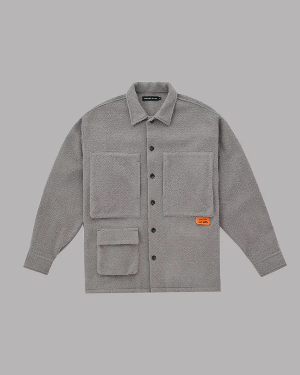 ALWAYS OUT OF STOCK / TWEED-LIKE UTILITY JACKET (HA-025202108)