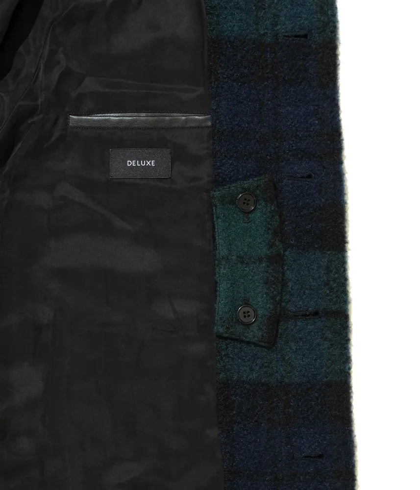 DELUXE / × PENDLETON  CHECKED COAT (24AD5322)