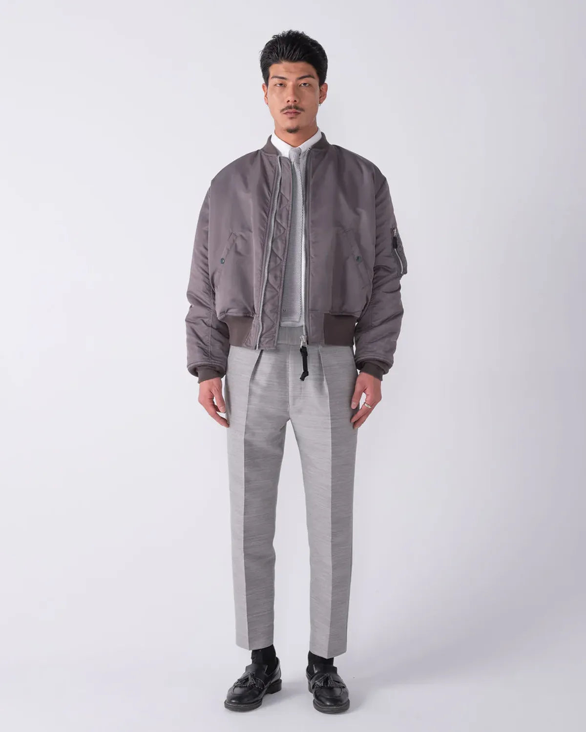 BEDWIN & THE HEARTBREAKERS / MILITARY TYPE MA-1 JACKET "DUFFY" (25AB5642)