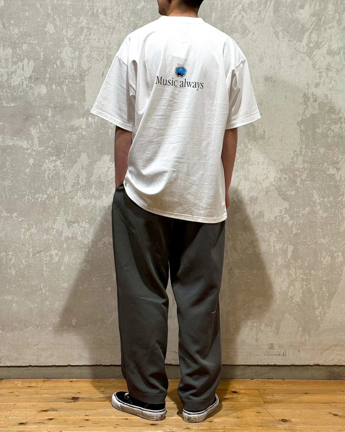 CITY COUNTRY CITY / COTTON S/S T-SHIRT_Music always (CCC-251T007)