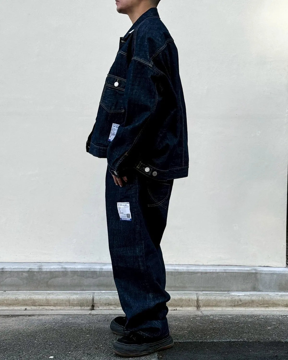 Maison MIHARA YASUHIRO  in・stru(men-tal). / One Washed Selvage Denim Jacket (I16BL071)