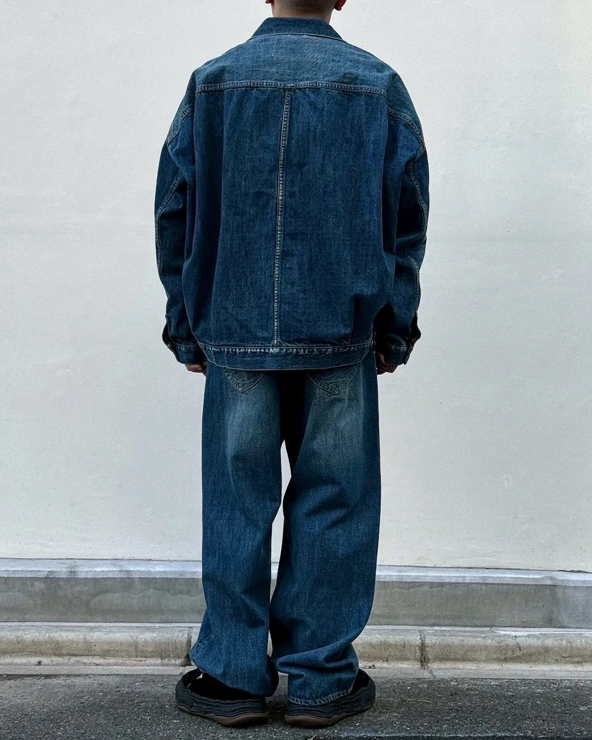 Maison MIHARA YASUHIRO in・stru(men-tal). / Hard Washed Selvage Denim Baggy Pants (I16PT083)