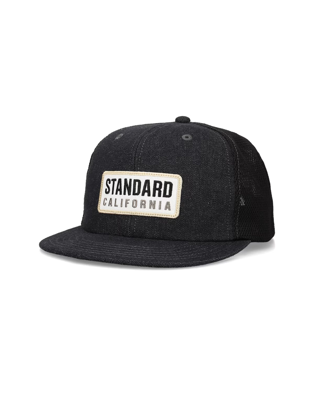 STANDARD CALIFORNIA /  Box Logo Patch Denim Mesh Cap (2000000399690)