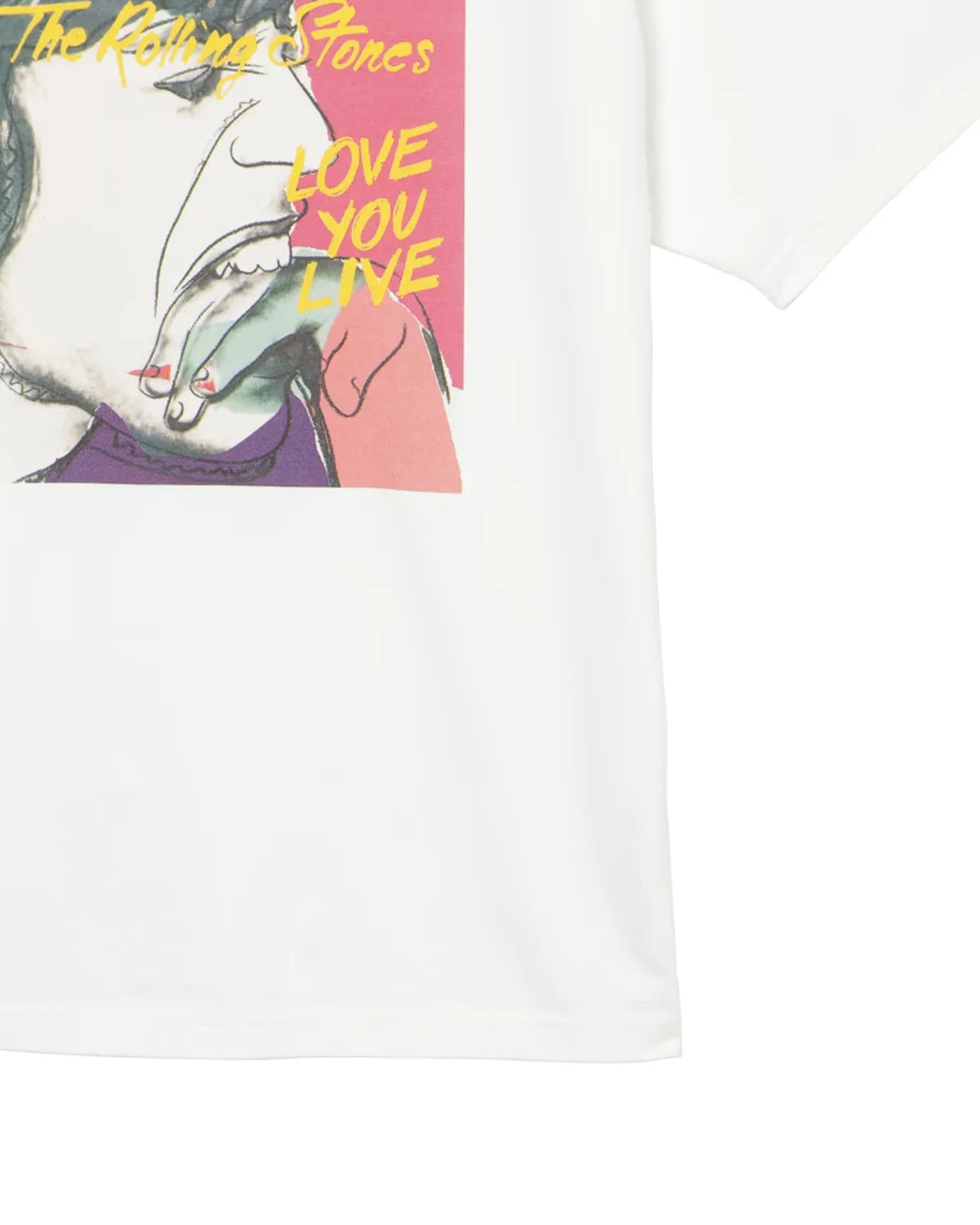 lucien pellat-finet × THE ROLLING STONES / ”Love You Live Cover” (213-64400)