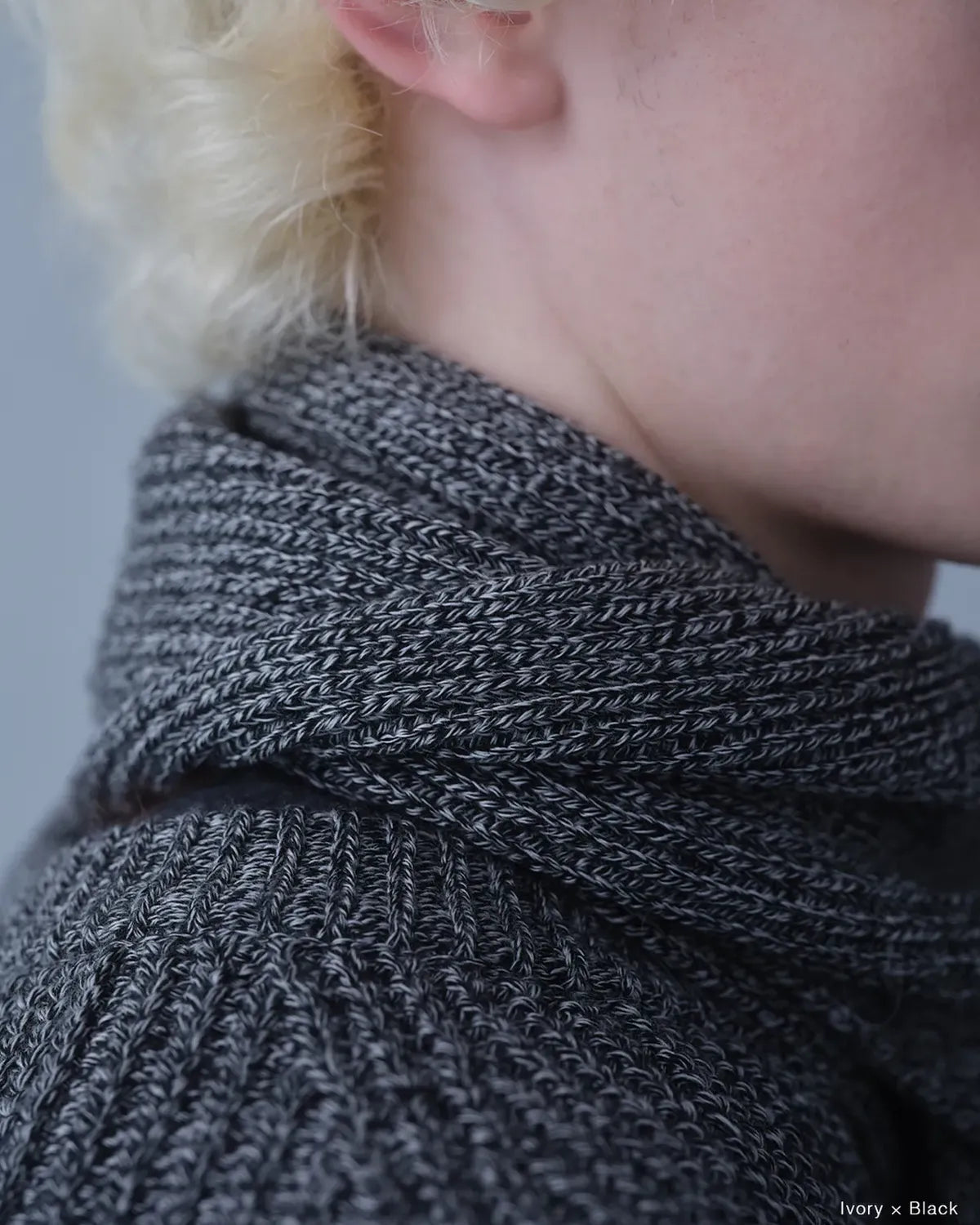 BATONER / Goods SOLID WOOL MUFFLER (BN-25FI-003)