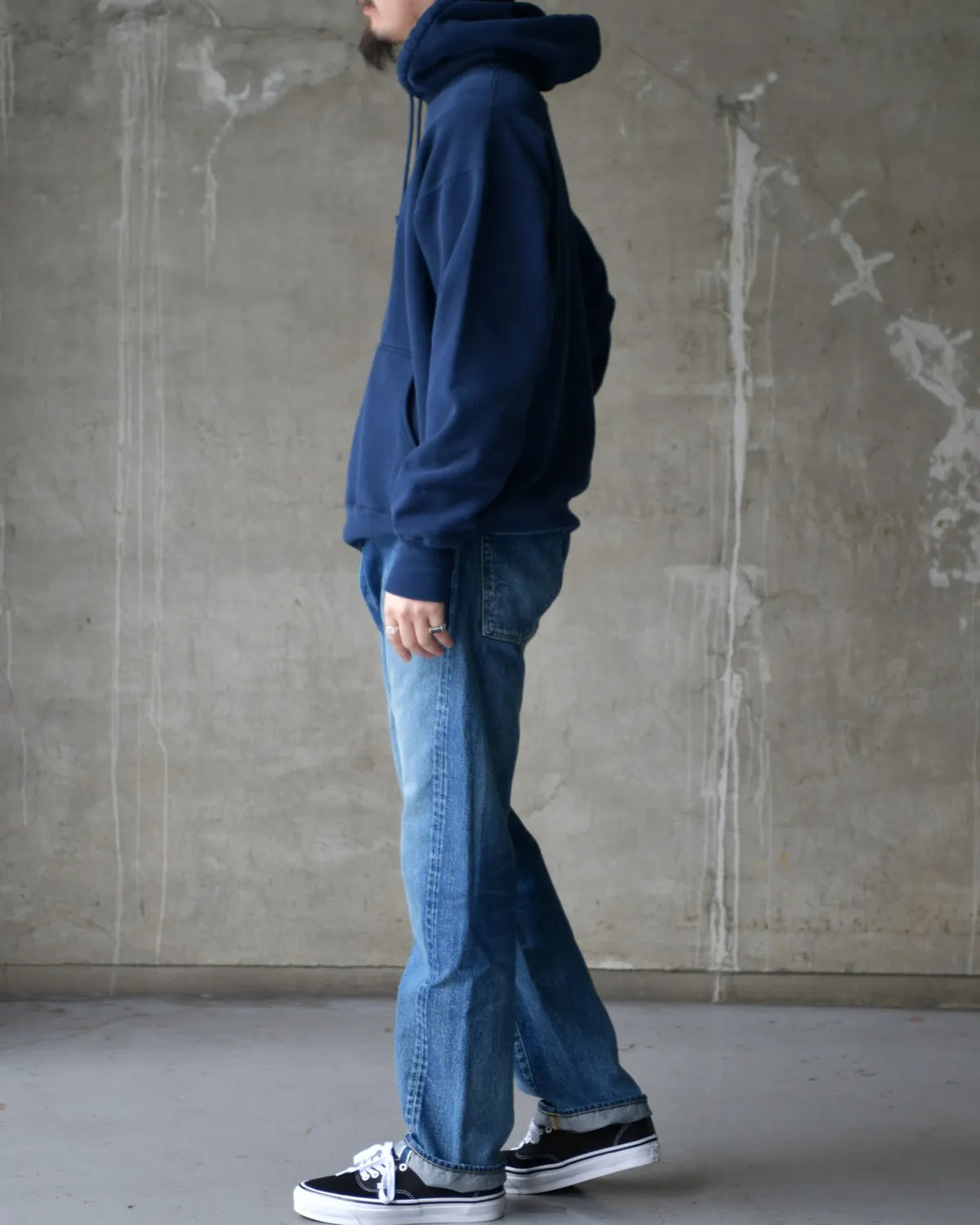 MASSES / SWEAT HOODED H.WASH (1261021013)