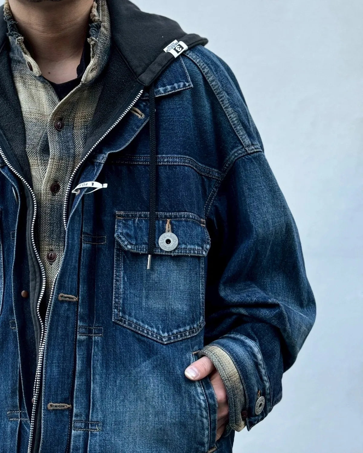 Maison MIHARA YASUHIRO / 3LAYERED DENIM JACKET (J16BL126)