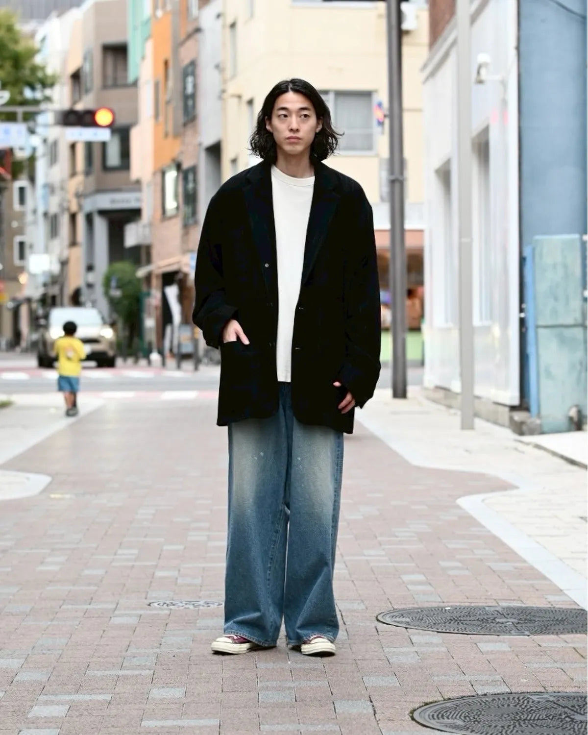 YOKO SAKAMOTO / OVERSIZED JACKET (YS-25AW-10)