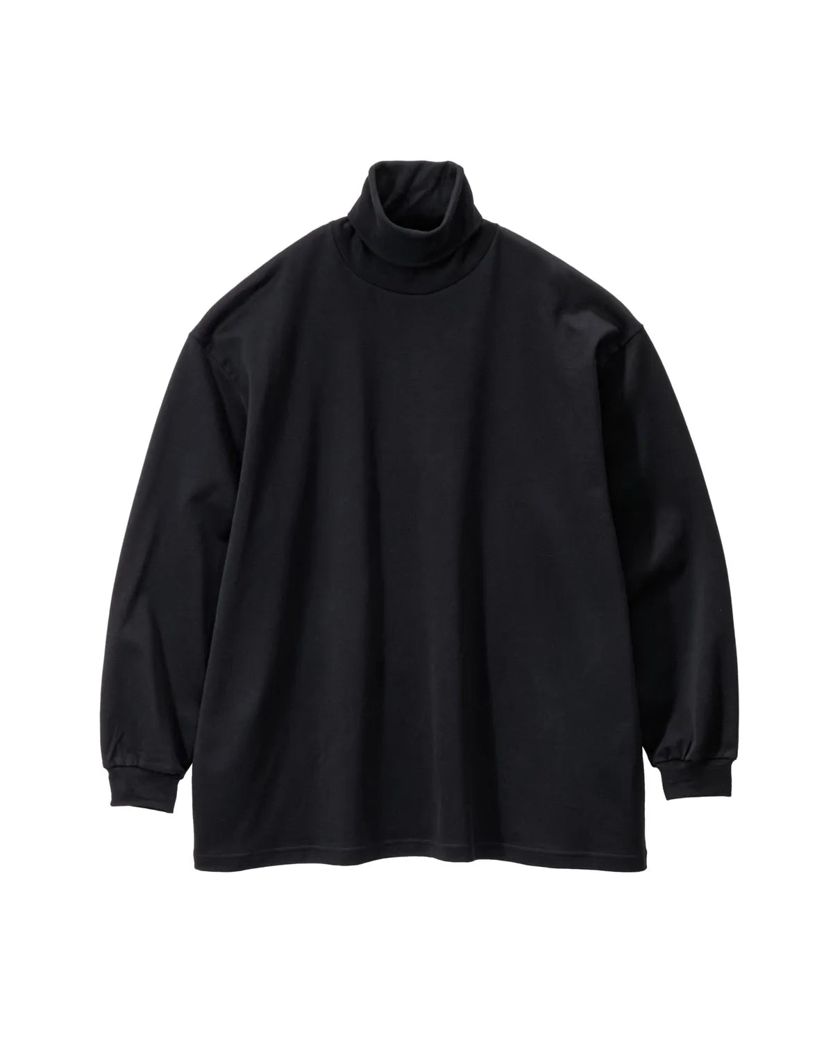 Graphpaper / Brushed Mockrody High Neck L/S Tee (GM253-70422)