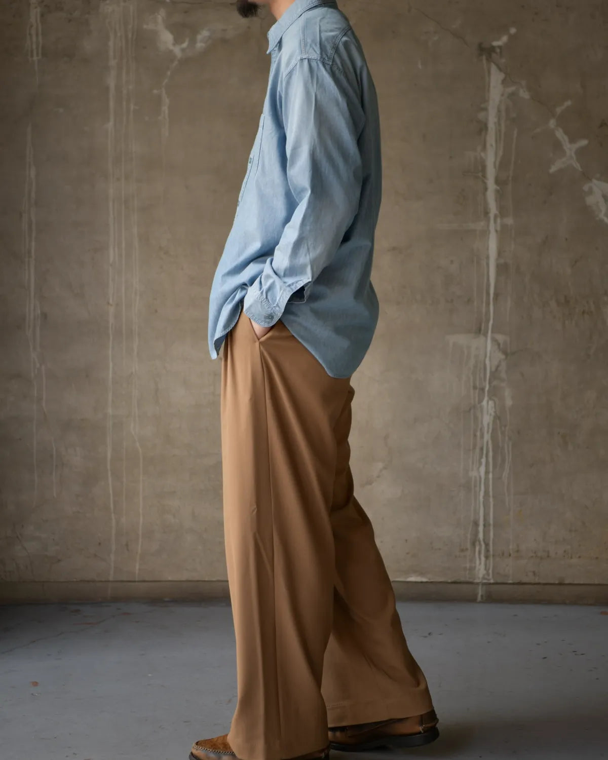 CIOTA / USシャンブレーシャツ (SHLM-124)