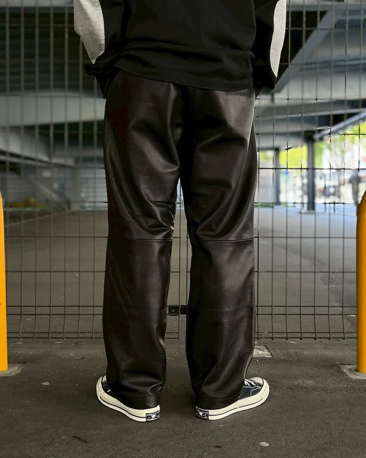 SEQUEL / LEATHER PANTS(TYPE-F) (SQ-25AW-PT-05)