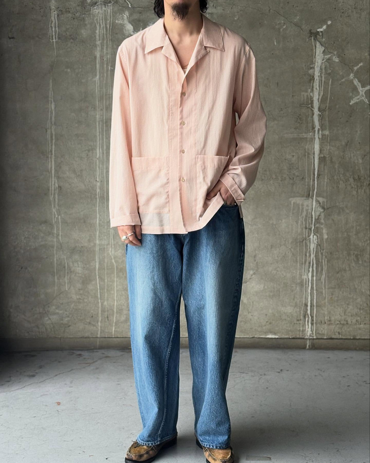 CIOTA / 13.5ozワイドバギーデニム (PTLM-27WBG-PIMBL)