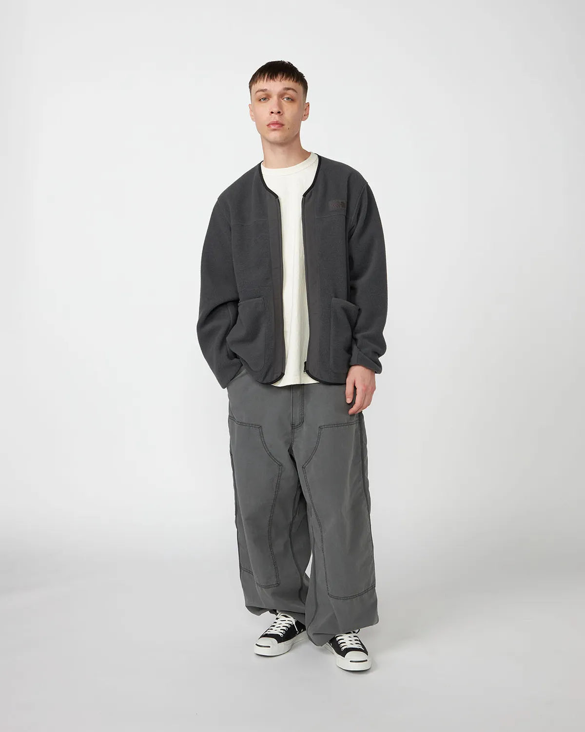 THE NORTH FACE PURPLE LABEL / PLAS Fleece Field Cardigan (N25FA037)