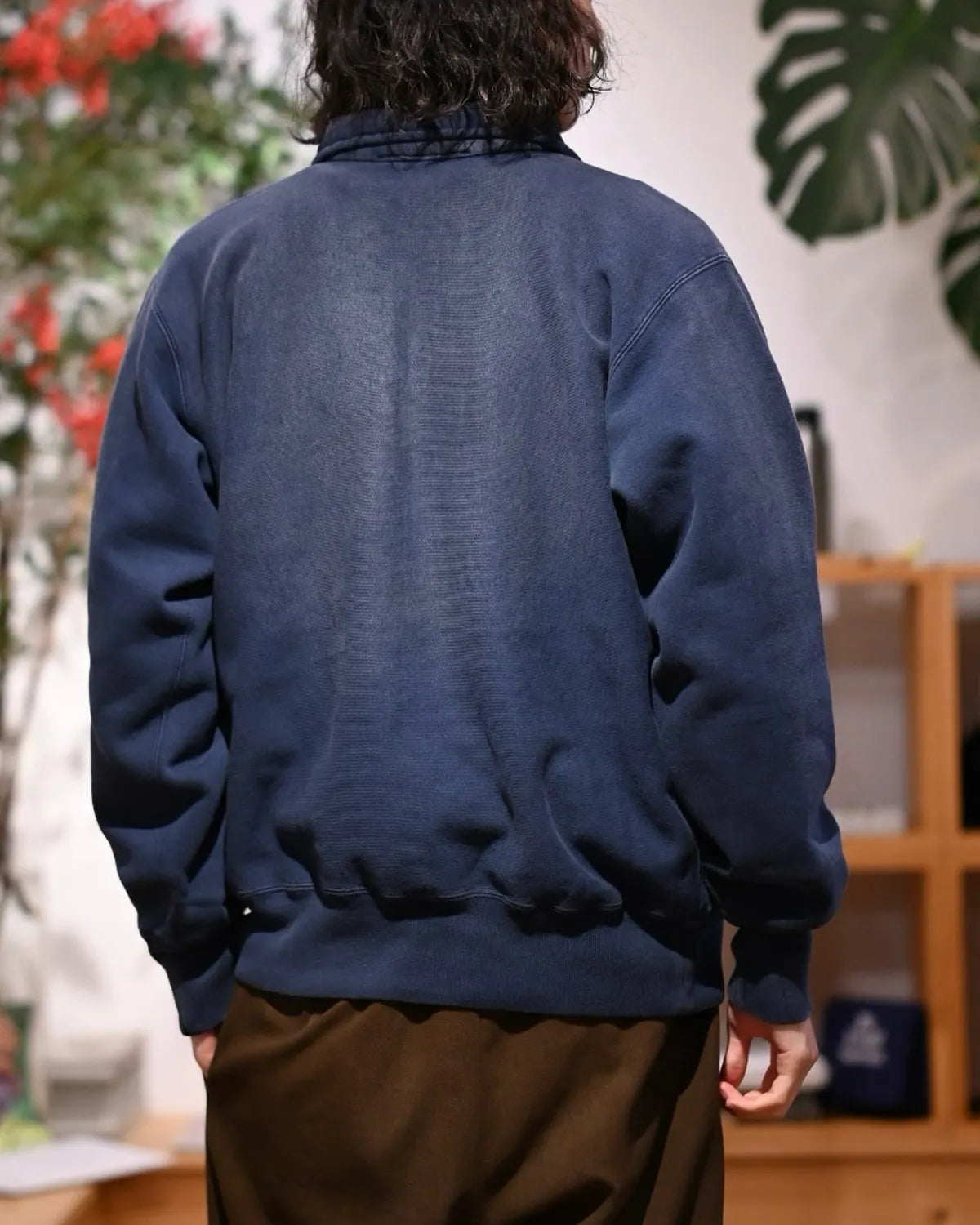 A.PRESSE / Vintage Half Zip Sweatshirt (26SAP-05-12)