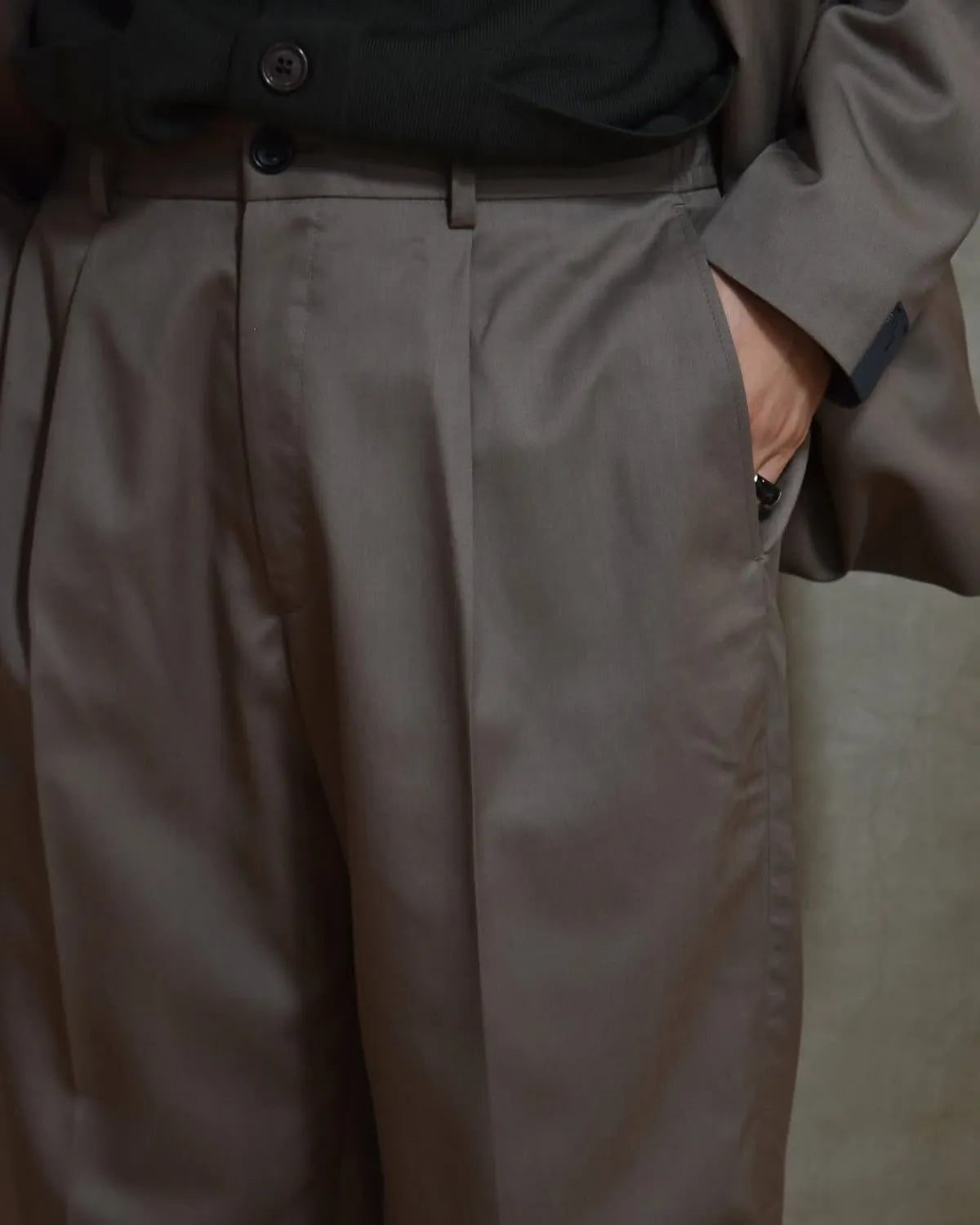 N.HOOLYWOOD COMPILE / 2TUCK TROUSERS (2252-PT22-004)