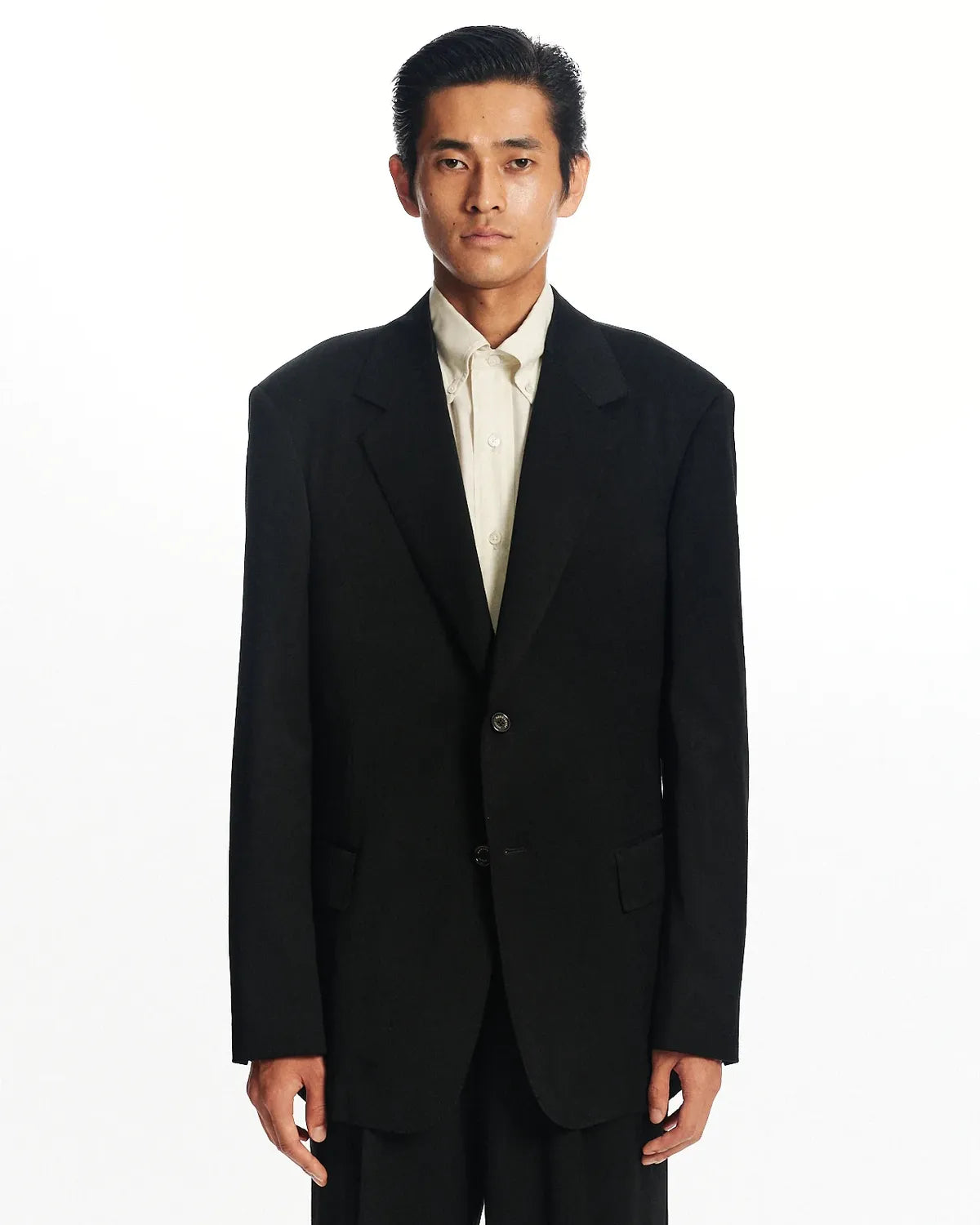 MARKAWARE / Super 200S Wool Satin Guillaume Jacket (A26A13JK01C)