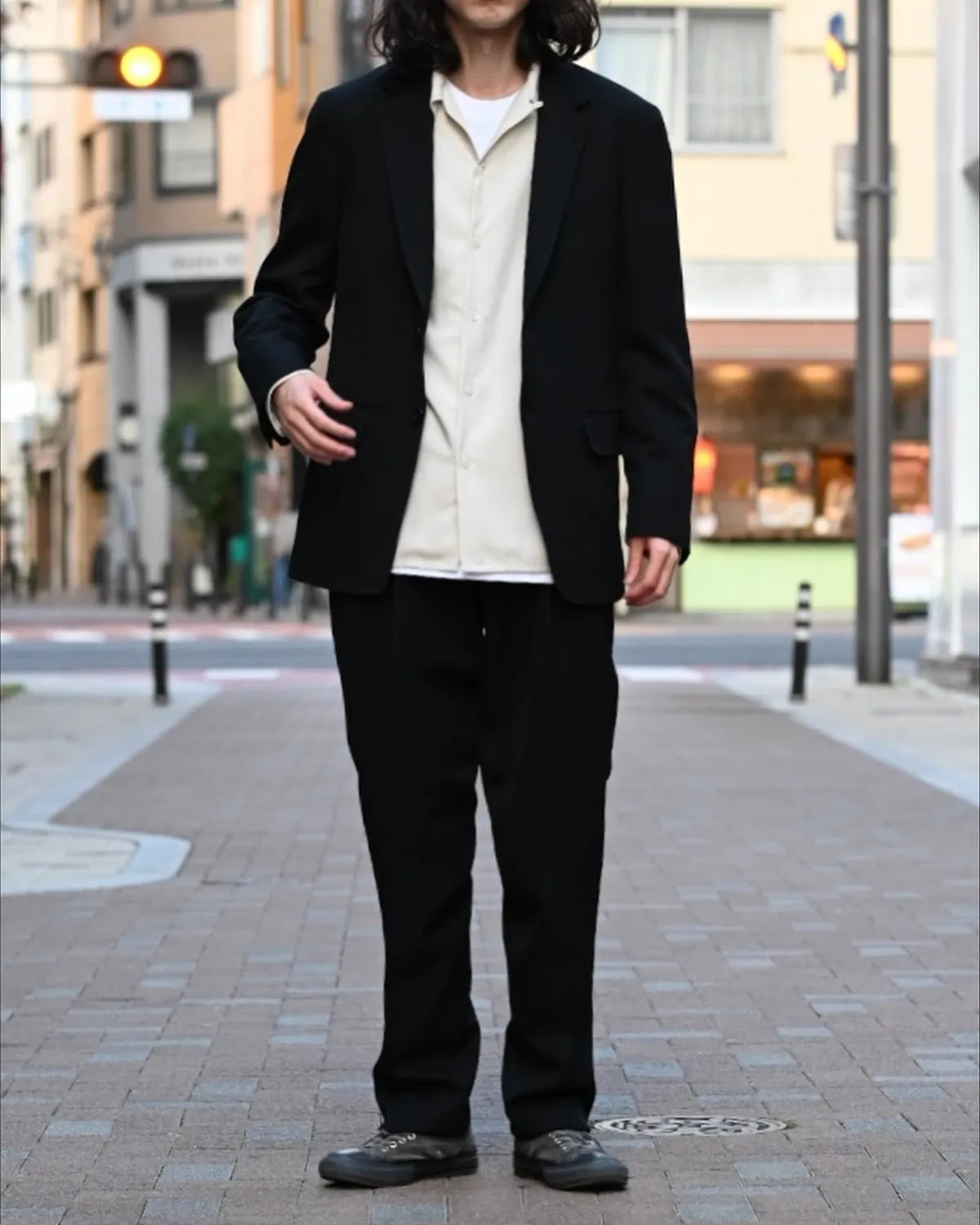 WACKO MARIA × DORMEUIL / SINGLE BREASTED JACKET -TYPE-7- ＆ PLEATED TROUSERS -TYPE-2- (25FW-WMO-SU07)