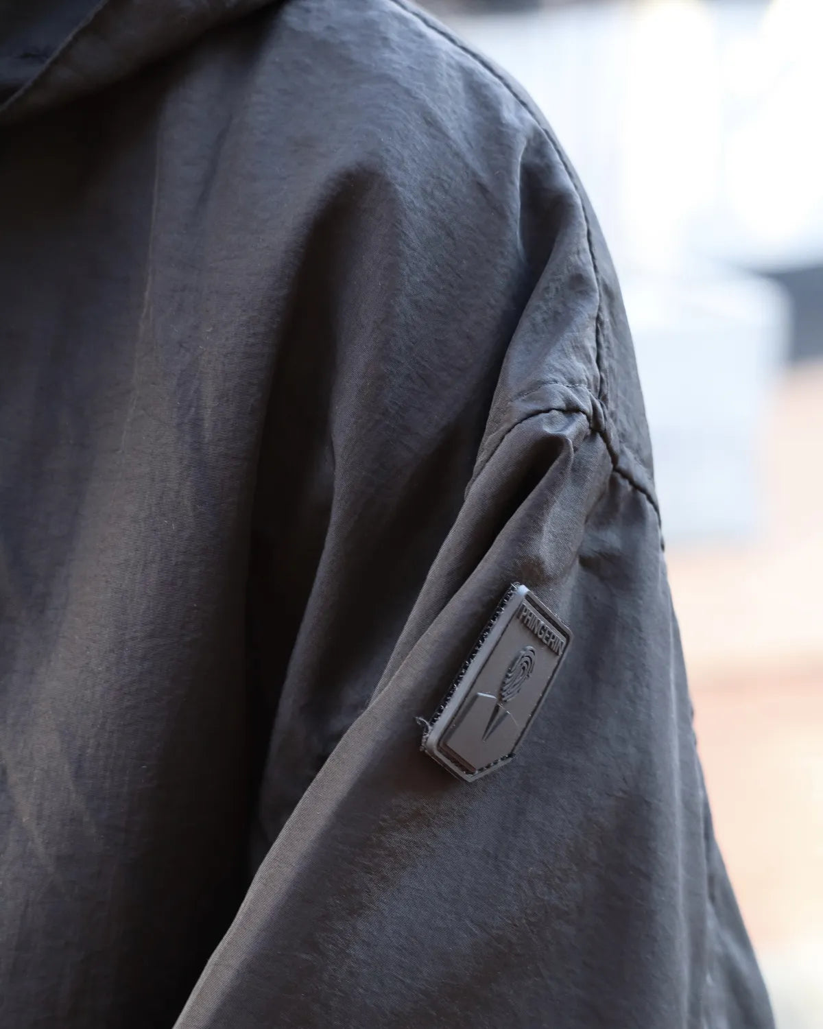 PHINGERIN / CRUSHED NYLON FULL PACK JACKET (PD-261-JK-011)