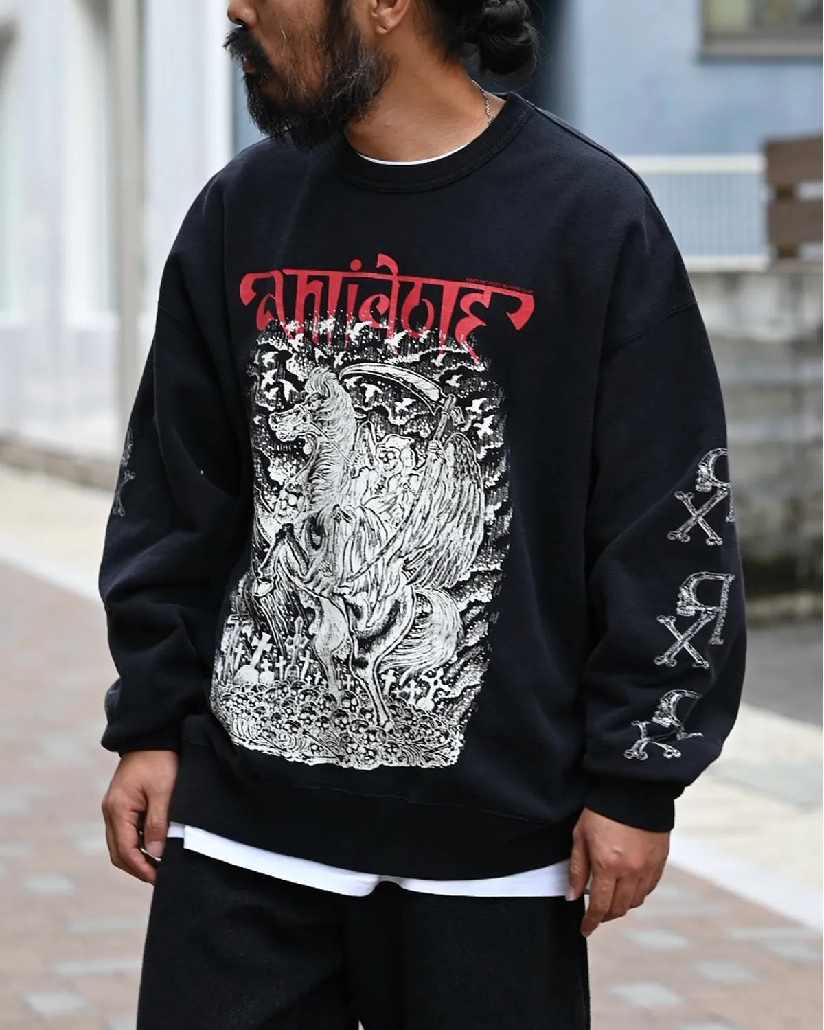 ANTIDOTE BUYERS CLUB / Fade Wash Crewneck Sweat (ABCAW25CT08)