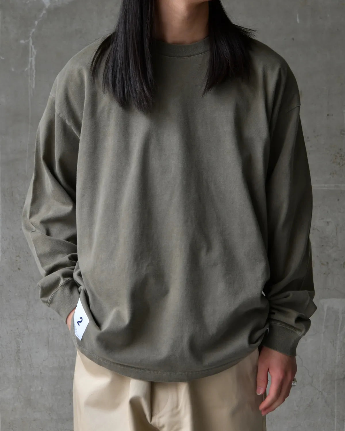 DESCENDANT (ディセンダント) / CETUS ORGANIC COTTON LS PIGMENT DYE