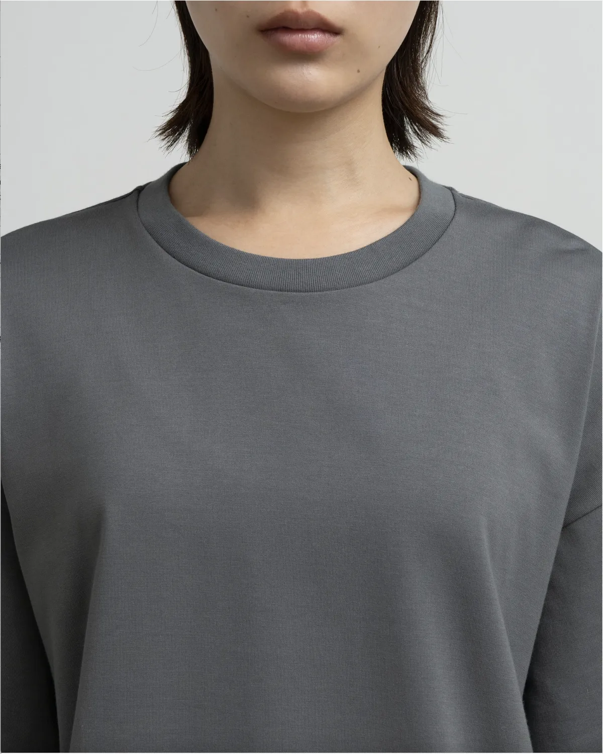 Graphpaper / Tri Spun Cotton Crew Neck Tee (GL263-70360)