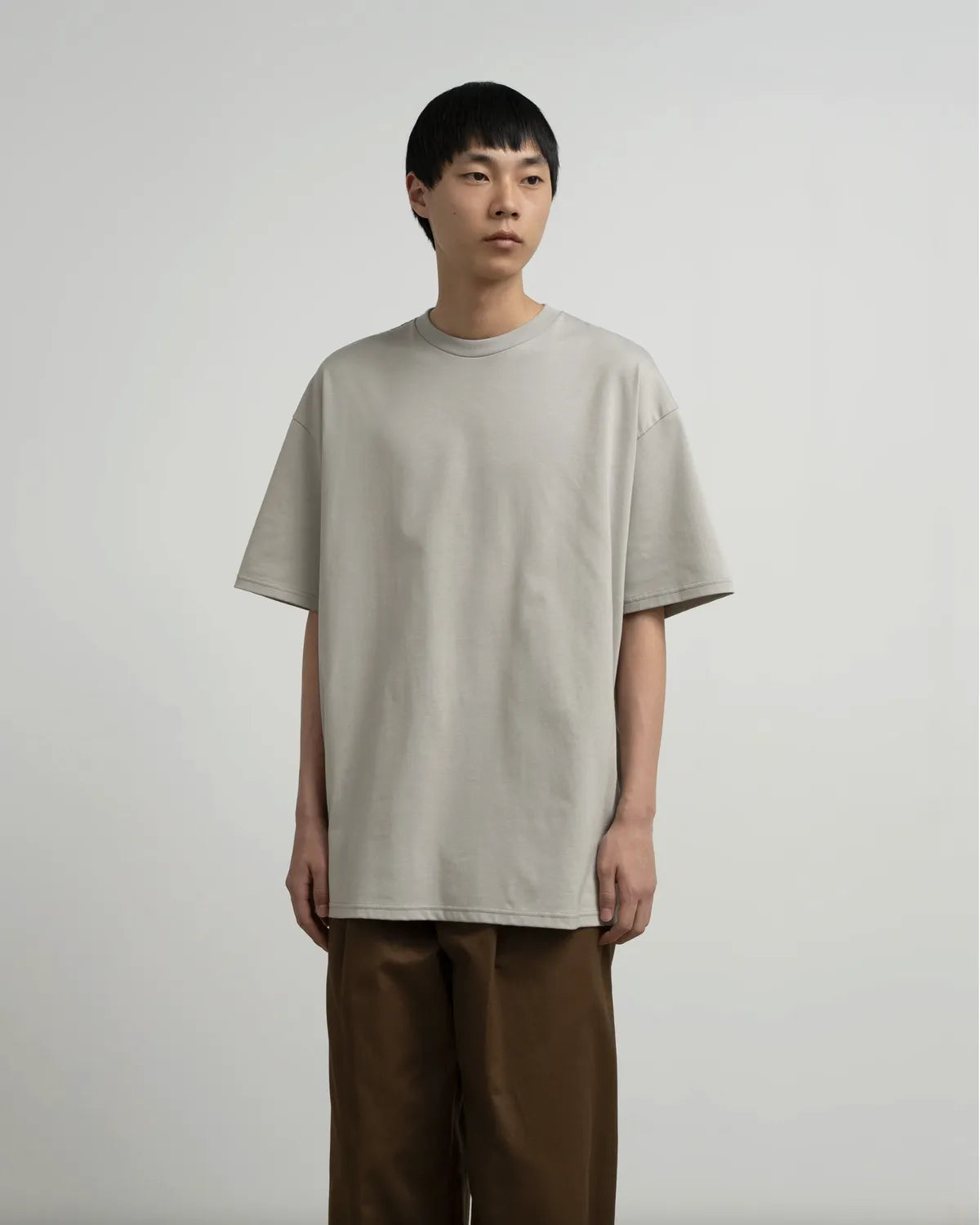 Graphpaper / Tri Spun Cotton S/S Oversized Tee (GM263-70359)