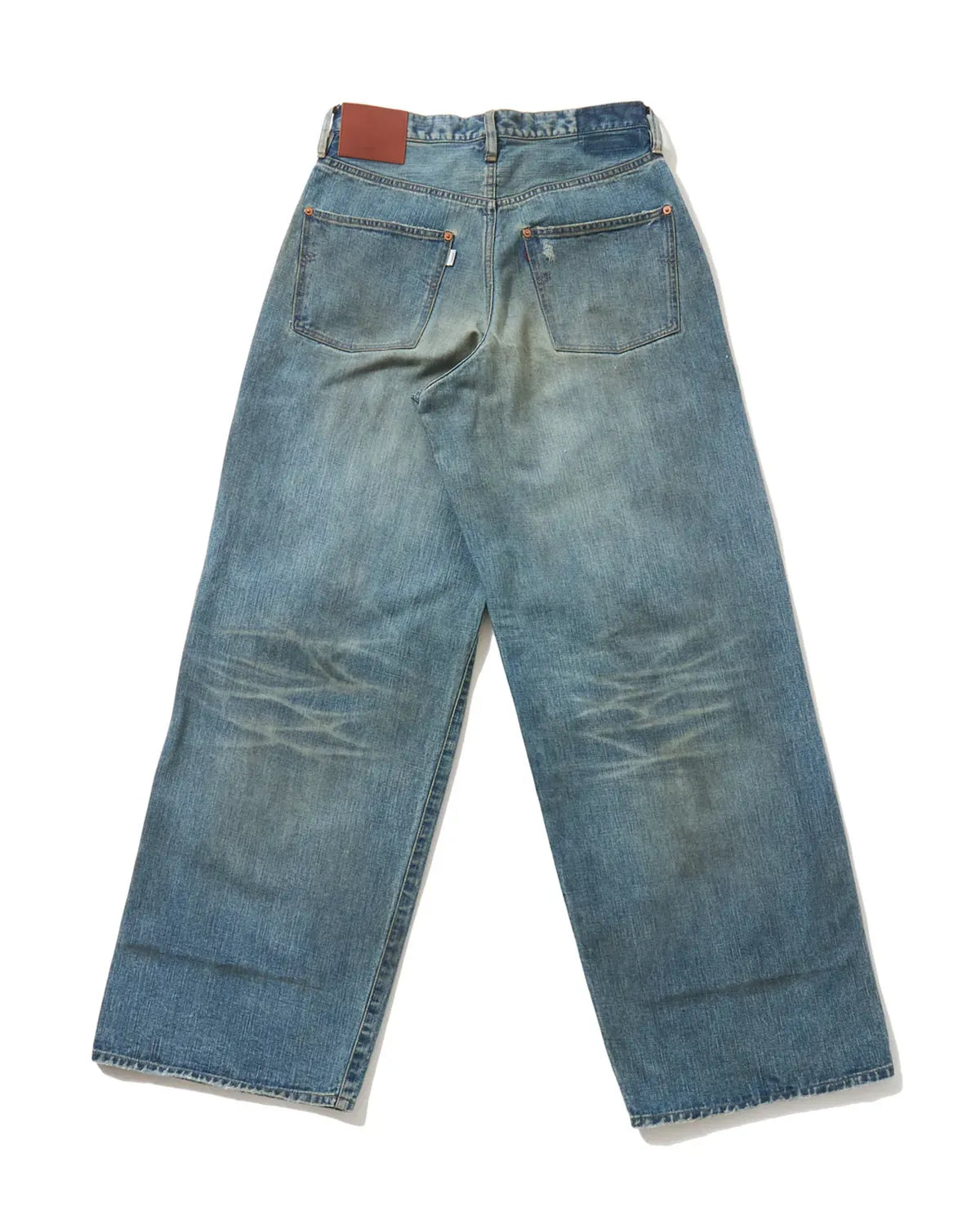 SUGARHILL / DESTRESSED MODERN DENIM WIDE CUT (26440430)