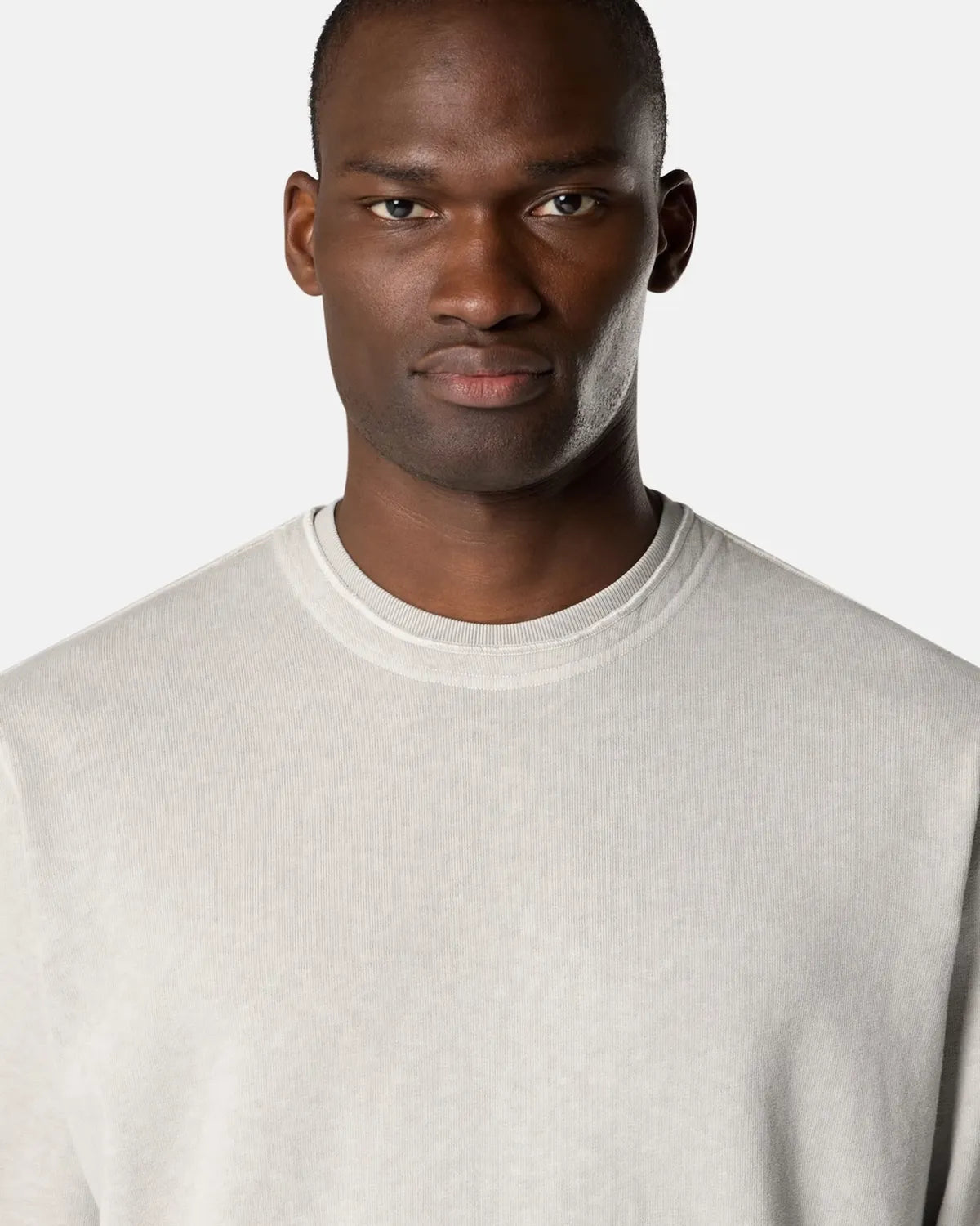 STONE ISLAND / MALFILÉ FLEECE 'OLD' EFFECT (L1S156100034S0060)