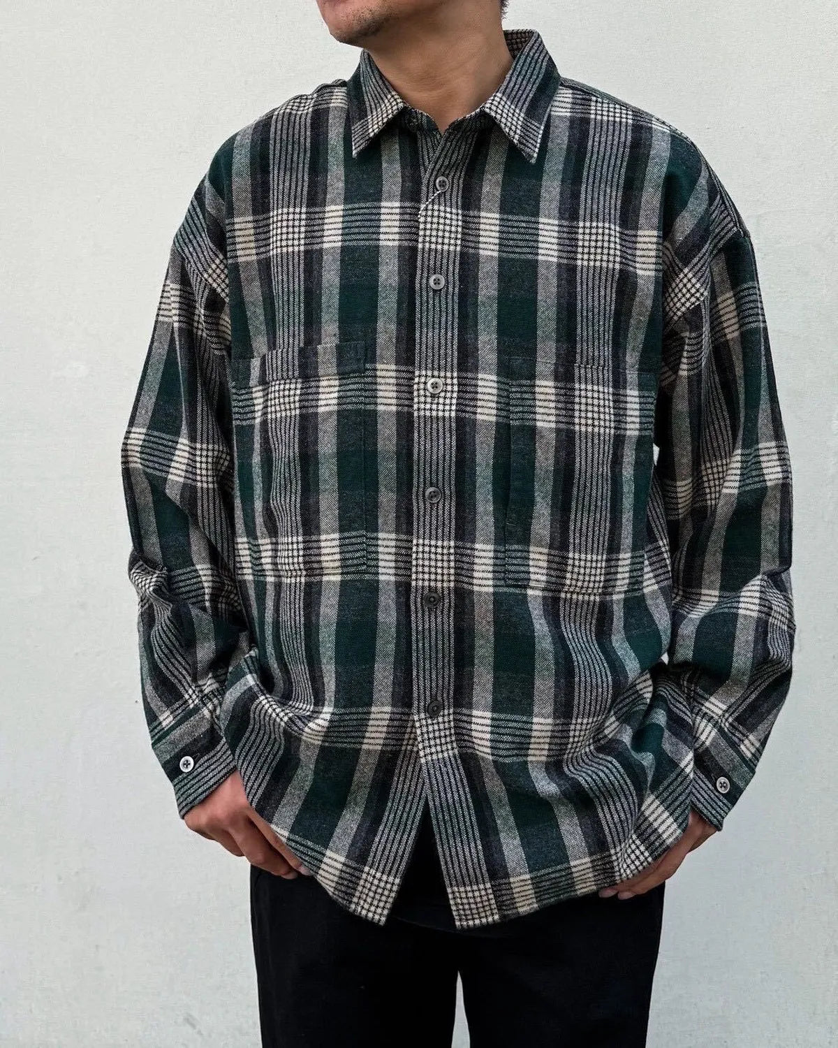 LASTMAN / Classic Wool Shirt (LM-A26-0000-031)
