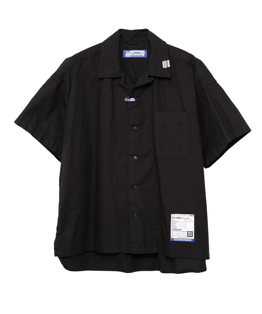 Maison MIHARA YASUHIRO / Oxford Half-sleeve Shirt (I12SH012)